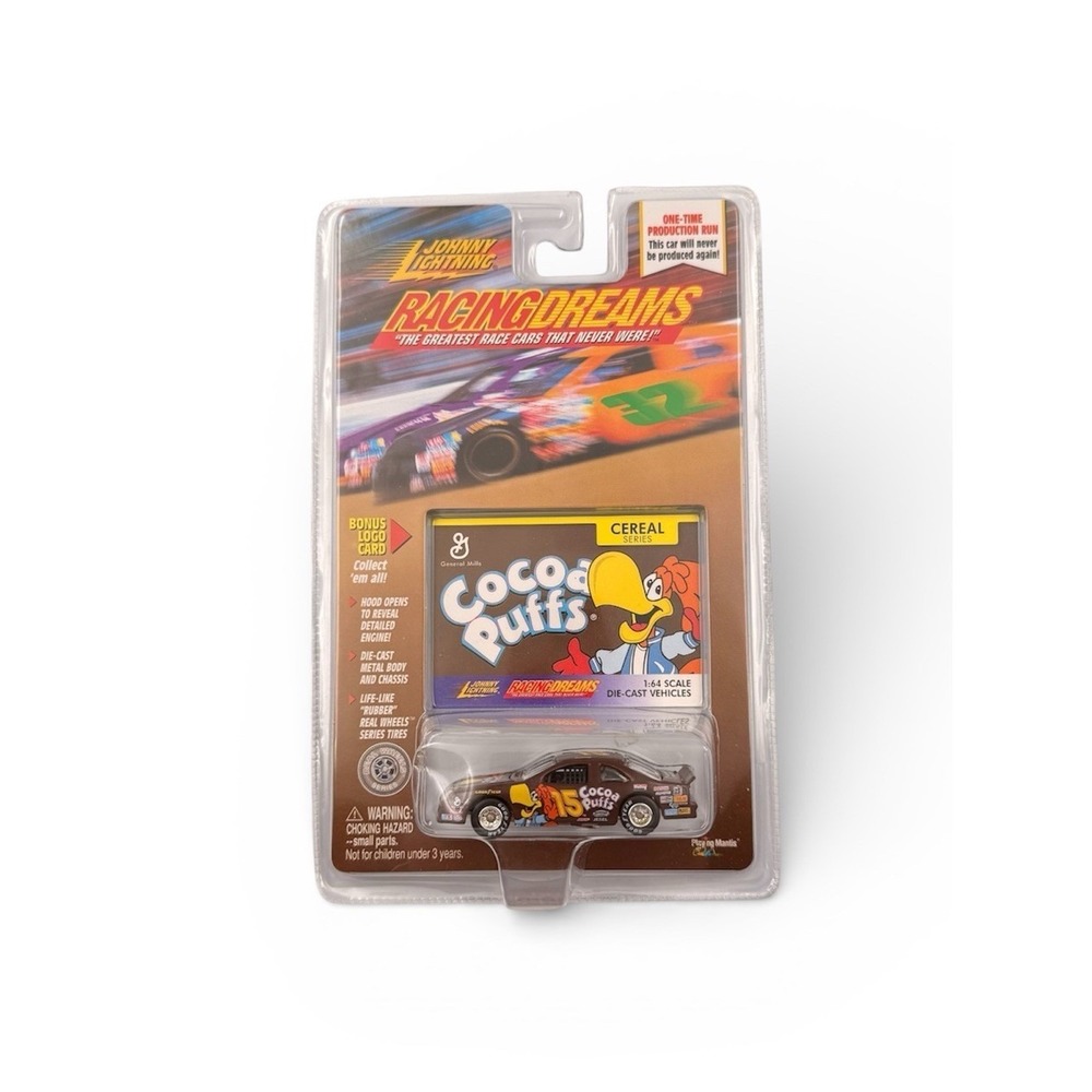 Johnny Lightning Racing Dreams Cocoa Puffs 15 1:64 Diecast Car NASCAR Sealed MOC